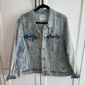 Old Navy Blue Jean Jacket Classic Denim Style